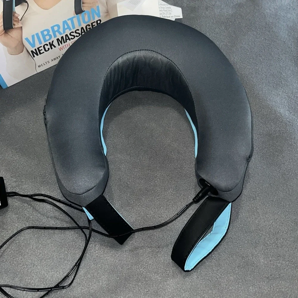 Homedics Comfort Foam Vibration Neck Massager With Heat Open Box